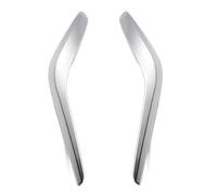 WEFOLCC Per X1 E84 2010 2011 2012 2013 2014 2015 2016 Maniglie Per Porte Interne Auto Pannello Di Trazione Telaio Di Copertura (2pcs Matte Silver)