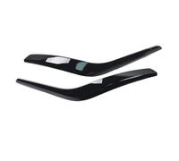 WEFOLCC Per X1 E84 2010-2016 Maniglia Di Trazione Interna Sinistra Destra Per Portiera Auto Rivestimento Esterno Del Bracciolo Sostituzione (Pianoblack 2PCS SET)