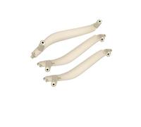 WEFOLCC Per X5 X6 F15 F16 2014-2018 3 Pezzi LHD Car Interior Door Inside Pull Handle Sets Replacement 51417292243 51417292244 (Oyster)