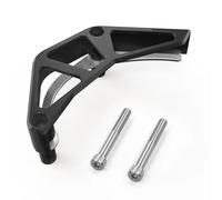 WEFOLCC Protezione Pignone Anteriore Moto Copricatena per Suzuki DRZ400S DRZ400SM 2000-2024 Protezioni Motore Motociclette(Black)