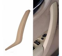 WEFOLCC Set maniglia interna per auto, pannello bracciolo porta interna rivestimento di trazione per X1 E84 2010-2016 51412991775 51412991776 (Beige-Left)