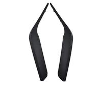 WEFOLCC Set maniglia interna per auto, pannello bracciolo porta interna rivestimento di trazione per X1 E84 2010-2016 51412991775 51412991776 (Black 1Pair)