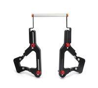 WEFOLCC Supporto Per Telefono Da Moto Nero Con Fissaggio Allo Specchietto Retrovisore Per NMAX 155 NMAX155 Nmax155 2020 2021 2022 2023(12mm)