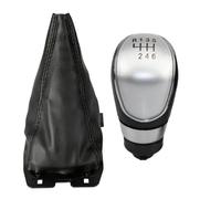 WEFOLEN 5/6 Velocità Pomello Cambio Per Auto Leva Cambio Braccio Bastone Impugnatura A Sfera Cuffia In Pelle Copri Cuffia Per Ford Per Ecosport 2013-2018(B0549 and K0011)