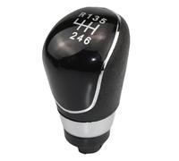 WEFOLEN 5/6 Velocità Pomello Cambio Per Auto Leva Cambio Braccio Bastone Impugnatura A Sfera Cuffia In Pelle Copri Cuffia Per Ford Per Ecosport 2013-2018(K0017)