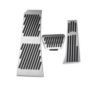 WEFOLEN Copri Pedali Auto per B&MW Serie 5 6 7 X3 X4 F25 F26 Z4 E85 E89 F07 F10 F11 F06 F12 F13 F01 F08 F03 Pedale Acceleratore Freno Auto