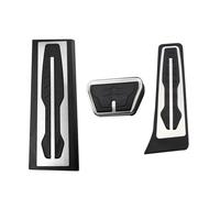 WEFOLEN Copri Pedali Auto per B&MW X3 G01 2018-2022 X4 G02 2019-2021 Copripedale Auto Poggiapiedi Acceleratore Freno Pedali Gas Pad Accessori(AT with Rest)