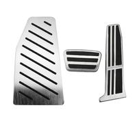 WEFOLEN Copri Pedali Auto per Toyota per Camry 2018-2023 RAV4 Rav 4 2019-2023 Pedali per Auto Pedale Freno A Gas Copri Pedale Accessori(AT with Rest)