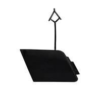 WEFOLEN Coprigancio di Traino per Paraurti Anteriore Auto 5N0807241A per VW per Tiguan 2012 2013 2014 2015 2016 2017 Tappo Gancio Traino(Black)