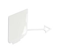 WEFOLEN Coprigancio di Traino per Paraurti Anteriore Auto 5N0807241A per VW per Tiguan 2012 2013 2014 2015 2016 2017 Tappo Gancio Traino(Bianca)