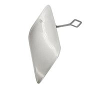 WEFOLEN Coprigancio di Traino per Paraurti Anteriore per Mercedes per Benz Classe E W212 2009-2013 2128850126 Tappo Gancio Traino(Argento)
