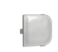 WEFOLEN Coprigancio di Traino per Paraurti Posteriore Auto, per Ford per Focus MK2 II 2008-2010 Hatchback Tappo Gancio Traino(Argento)