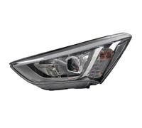 WEFOLEN Faro Dell'auto Faro Anteriore Paraurti Anteriore Faro Anteriore Lampada per Hyundai per Santa Fe per Santa Fe IX45 2013 2014 2015(Sinistra)