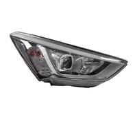 WEFOLEN Faro Dell'auto Faro Anteriore Paraurti Anteriore Faro Anteriore Lampada per Hyundai per Santa Fe per Santa Fe IX45 2013 2014 2015(Lato Destro)
