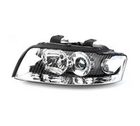 WEFOLEN Faro Dell'auto Luce di Marcia Diurna Anteriore Auto Lampada Segnalazione Alloggiamento Faro per A4 B6 2001 2002 2003 2004 2005(Only Left)