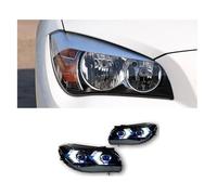 WEFOLEN Faro Dell'auto per B&MW X1 E84 2010 2011 2012 2013 2014 2015 F49 Lampada Fari A LED Auto DRL Lente Proiettore(1 Pair)