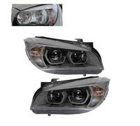 WEFOLEN Faro Dell'auto per B&MW X1 E84 2010 2011 2012 2013 2014 2015 LED Faro DRL Indicatore di Direzione Abbagliante Angel Eye Proiettore Lente EUR Faro(1 Pair)