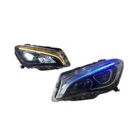WEFOLEN Faro Dell'auto per Mercedes per Benz CLA W117 2013-2019 Fari Auto Full LED DRL Lampada di Segnalazione Dinamica Gruppo Ottico Anteriore(US Version)