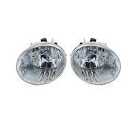 WEFOLEN Fendinebbia Auto Per Toyota Per 4 Runner 2006-2008 1 Coppia Paraurti Anteriore Fendinebbia Gruppo Fendinebbia Lampada 81211-42050 81221-42050(White LED lamps)