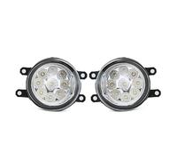 WEFOLEN Fendinebbia Auto Per Toyota Per Camry XV40 XV50 Per Corolla Per Avensis Per Highlander RAV4 Gruppo Luci Fendinebbia Paraurti Anteriore Luce Antinebbia(1 Pair White LED)