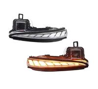 WEFOLEN Indicatori Direzione Dinamici A LED Specchietti Laterali Anteriori Per Toyota Per Tacoma RAV4 Per Alphard Per Vellfire Per Highlander Indicatore Direzione Specchietto Laterale(Clear Lens)