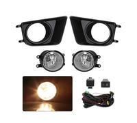 WEFOLEN Lampada Fendinebbia Fari Fendinebbia A LED DRL Luci Diurne Angel Eyes Fari per Toyota per Tacoma 2012 2013 2014 2015(Yellow Light)