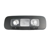 WEFOLEN Luce di Lettura per Cupola per Auto per VW per CC 2010-2013 per Golf/GTI / R32 2006-2011 1K0947291A Lampada di Lettura Posteriore Dell'auto Luce Interna Ricambi Auto(Black)