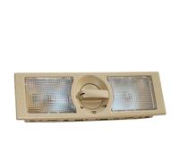 WEFOLEN Luce di Lettura per Cupola per Auto per VW per T&Ouran 2003-2010 per Transporter 2003-2015 Luce di Lettura del Tetto Posteriore Interno 6Q0947291A Ricambi Auto(Beige)