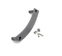 WEFOLEN Pannello Copertura Maniglia Porta Interna Sinistra Destra Dell'auto 1C0867171A2QL Per VW Per Beetle 2000-2010 Maniglia Portiera Interna Dell'auto(Grey left)