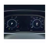 WEFOLEN Pellicola Protettiva in Vetro Temperato Schermo LCD Cruscotto di Navigazione Dell'auto Adesivo Interno per VW per T&IGUAN 2021 2022 Pellicola Protettiva Schermo GPS(Instrument)