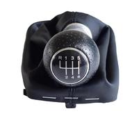 WEFOLEN Per A3 S3 2001 2002 2003 Pomello Del Cambio Manuale Per Auto Leva Del Cambio Maniglia Testa Pomello Del Cambio(6 Speed-Silver)