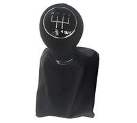 WEFOLEN Per A6 C6 2004 2005 2006 2007 2008 2009 2010 2011 2012 5 6 Velocità Pomello Del Cambio In Pelle Per Auto Cuffia Della Leva Del Cambio(R12345 set)