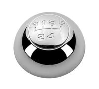 WEFOLEN Per Alfa Romeo Per Giulietta 2010+ Car Styling 5/6 Velocità Pomello Del Cambio Leva Bastone Emblema Distintivo Tappo Copertura(5 Speed Chrome Cap)