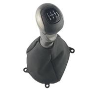 WEFOLEN Per Civic 4D DX EX LX Modello 2006 2007 2008 2009 2010 2011 2012 5 6 Velocità Pomello Del Cambio Auto Cuffia Freno A Mano(6 speed And Boot)