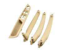 WEFOLEN Per E70 E71 X5 X6 2007 2008 2009 2010 2011 2012 2013 2014 CON GUIDA A SINISTRA Anteriore E Posteriore Interni Auto Maniglia Porta Tirare Trim Maniglia Portiera Interna Dell'auto(LHD Beige)