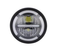 WEFOLEN Per Faro Anteriore Universale A LED Da 7 Pollici Per Auto E Moto Con Luci Diurne H4 Supporto Per Fari Da 7,5"(Style A)
