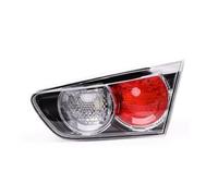 WEFOLEN Per Mitsubishi Per Lancer Sedan 2010-2015 Fanale Posteriore Auto Indicatore Di Direzione Spia Luce Freno Alloggiamento Fanale Posteriore Senza Fari(Black Inside Right)