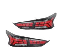 WEFOLEN Per Nissan Per Teana 2019-2021 Gruppo Luci Posteriori Auto Fanali Posteriori Posteriori Aggiornamento Luci Posteriori Lampeggianti Dinamiche A LED(Marrone)