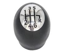 WEFOLEN Per Renault Per ESPACE MK4 2002-2008 MPV Pomello Del Cambio Per Auto Pomello Del Cambio A Sfera Testa A Palla Di Mano Tappi Cromati(123456R plastic)
