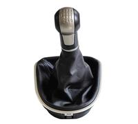 WEFOLEN Per Seat Per Altea 2004-12 Per Leon II 2005-12 Per Toledo III Pomello Del Cambio Per Auto MT 5 6 Velocità Con Copertura Antipolvere Set Completi(6 Speed)