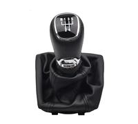 WEFOLEN Per Skoda Per Octavia A5 A6 2004 2005 2006-2012 Pomello Del Cambio Auto Cuffia Leva Cambio Kit Cuffia Pomello Cambio Copertura(5 Speed)