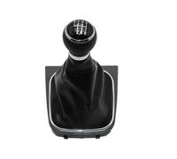 WEFOLEN Per VW Per EOS 2006 2007 2008 2009 2010 2011 Pomello Del Cambio A 6 Velocità Pomello Del Cambio A Leva Del Cambio Con Cuffia In Pelle