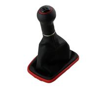 WEFOLEN Per VW Per Golf 4 IV MK4 GTI R32 Per Bora Per Jetta 1999-2004 5 Marce Pomello Del Cambio Con Cornice Nera Cuffia Leva Cuffia(1 6 Speed)