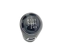 WEFOLEN Per VW Per Golf Plus 2005 2006 2007 2008-2014 Pomello Del Cambio Manuale Per Auto A 5/6 Velocità Con Cuffia Copri Cuffia Nera(6 Speed gear knob)