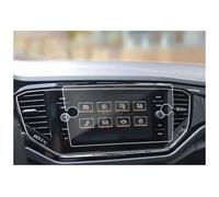 WEFOLEN per VW per T-R&OC 2018 2019 Pellicola Protettiva in Vetro Temperato Schermo LCD di Navigazione GPS Pellicola Protettiva Schermo GPS(8 inch)