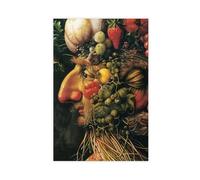 WEGAGTTT Giuseppe Arcimboldo - Poster su tela, decorazione per camera da letto, ufficio, stanza, regalo, 40 x 60 cm