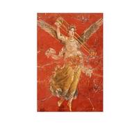 WEGAGTTT Stampa artistica della dea Victoria _ Stampa artistica su tela con antica Pompei romana affresco, decorazione per camera da letto, ufficio, camera da letto, regalo, 60 x 90 cm