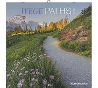 Wege 2026 - Broschürenkalender 30x30 cm (30x60 geöffnet) - Kalender mit Platz für Notizen - Paths - Bildkalender - Wandplaner - Naturkalender: Paths