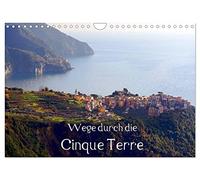Wege durch die Cinque Terre (Wandkalender 2026 DIN A4 quer), CALVENDO Monatskalender: Die Farben der Cinque Terre