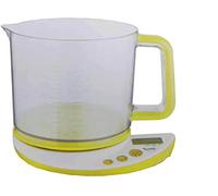 WeGeek, Bilancia digitale da cucina con portata fino a 5kg e grande contenitore estraibile da 1600ml. Display lcd con graduazione minima di 1g.